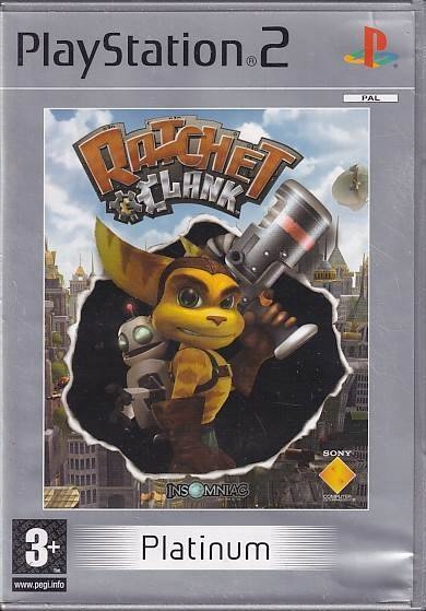 Ratchet and Clank - PS2 - Platinum (Uden Manual) (B Grade) (Genbrug)